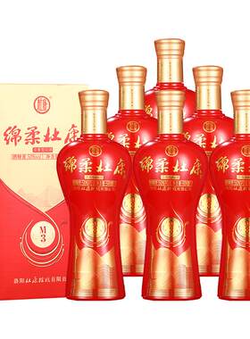 新绵柔杜康M3酒50度500ml*6瓶
