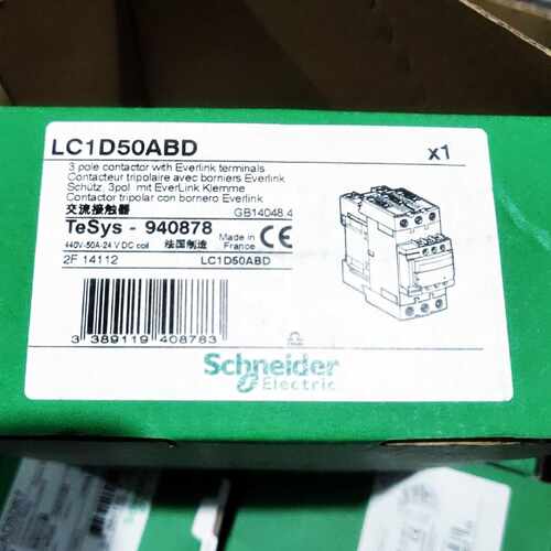 议价施耐德 LC1D50ABD  24VDC