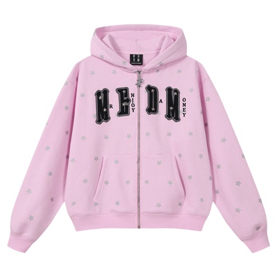 MEDM闪粉小星星双层刺绣卫衣