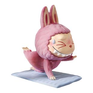 POPMART泡泡玛特THE MONSTERS LABUBU慵懒瑜伽系列手办拉布布盲盒