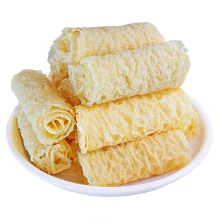 黄金响铃卷豆皮卷油炸腐竹皮脆铃卷豆腐皮火锅食材商用整箱批发