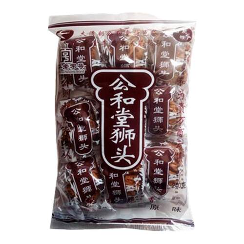 公和堂狮子头原味咸味淡辣240gX6袋 安徽合肥传统特产 年货零食