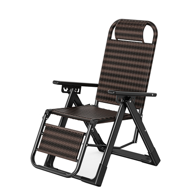 麦田清爽藤椅免安装可坐可躺