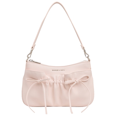 芭蕾蝴蝶结腋下包CHARLES＆KEITH
