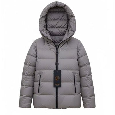 雅鹿2025冬季新款连帽羽绒服