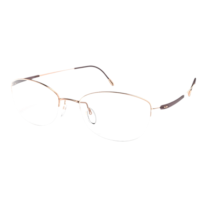 Silhouette诗乐眼镜架半框钛近视眼镜框镜架眼睛可配女士4567