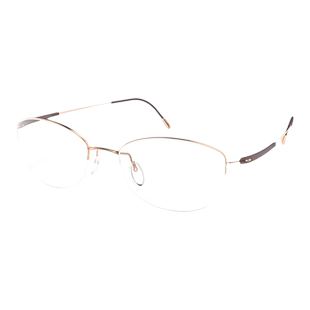 Silhouette诗乐眼镜架半框钛近视眼镜框镜架眼睛可配女士4567