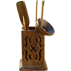 康韵 功夫茶具配件鸡翅木茶道六君子套装整套实木茶道茶盘摆件