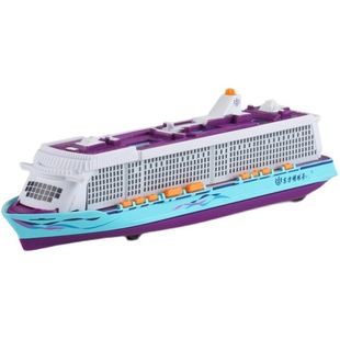 大型豪华邮轮东方明珠号合金船模型仿真游轮游艇观光船儿童玩具