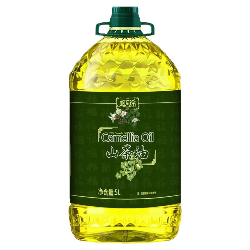 正宗无添加一级冷榨山茶籽油