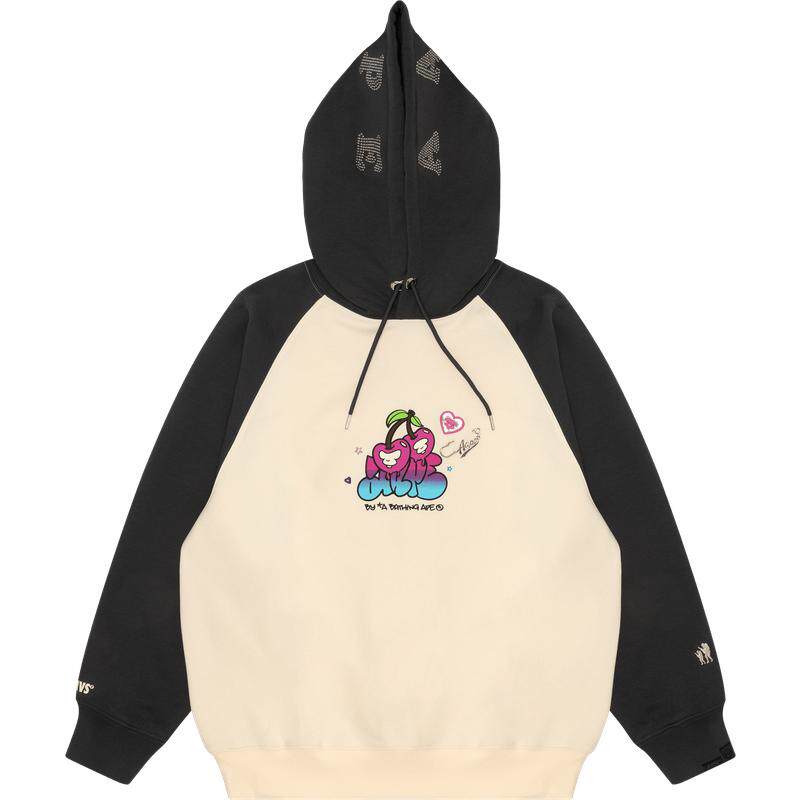 Aape猿人薄绒连帽卫衣A386XXL