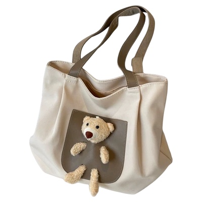 帆布包大容量单肩包手提包托特包