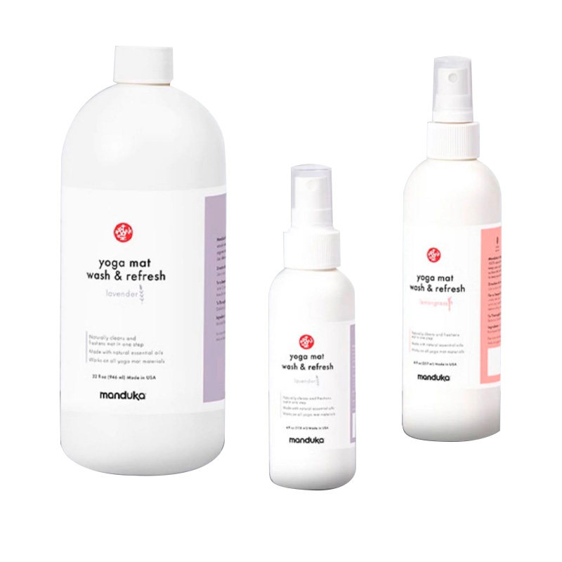 Manduka 新版通用瑜伽垫清洁除异味天然橡胶垫清洁清洗剂喷雾