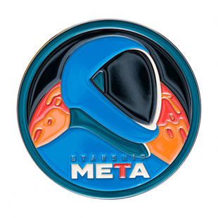 StarshipMETA车徽车标特斯拉星舰官方俱乐部改装Model3YXS宇航员