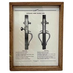 日本进口PUEBCO柚木原木做旧画框展示框挂墙桌面相册画片仿古相框