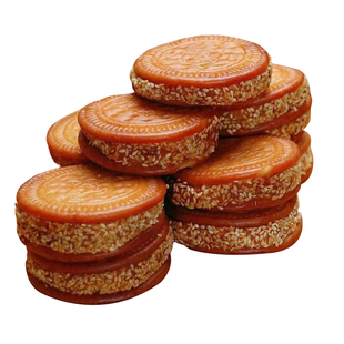 老式芝麻南瓜饼年货批发早餐手工传统老式糕点心零食休闲食品小吃