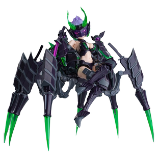 御模道蜘蛛机娘国产拼装模型可动手办青龙朱雀四圣兽锦衣卫女素体