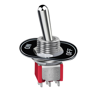 SH拨动开关拨杆钮子开关防水帽T80-T m12拨钮摇头双向扭子指拔UL