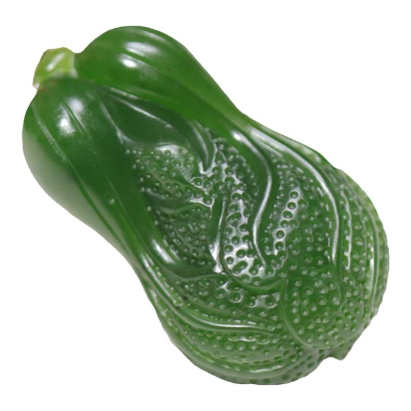 新疆和田玉碧玉籽料白菜白菜吊坠
