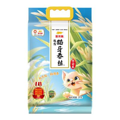 金龙鱼臻选猫牙香香丝米5kg