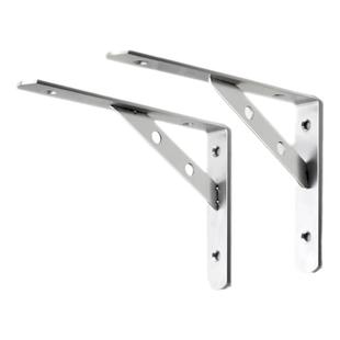 三角支架不锈钢加厚隔板托架墙上承重固定层板置物架三角架支撑架