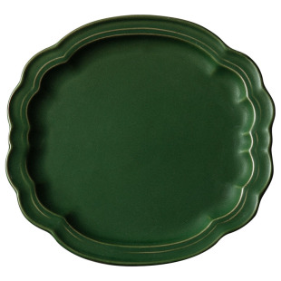 池上之家 景德镇日式粗陶创意餐盘云朵盘水果甜品盘手工陶瓷餐具