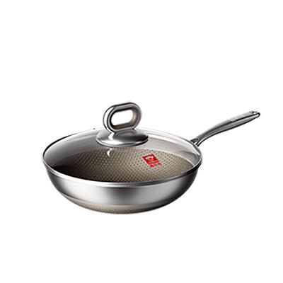 康巴赫第七代钛蜂窝0氟家用炒锅