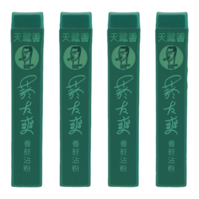 天藏香沾烟粉中国台湾原装正品菸友爽烟友爽薄荷清凉产品4支装