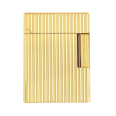 【新品】S.T.Dupont法国都彭Ligne1 cling系列竖纹玑镂都澎打火机