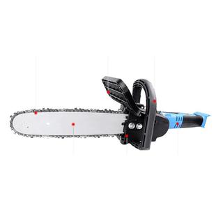 newone角磨机改电链锯角磨机链条锯片油锯配件手提木工伐木锯砍树