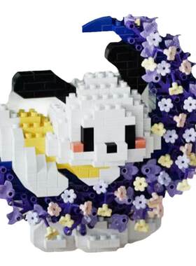 花前月下帕恰狗库洛米女积木玩具