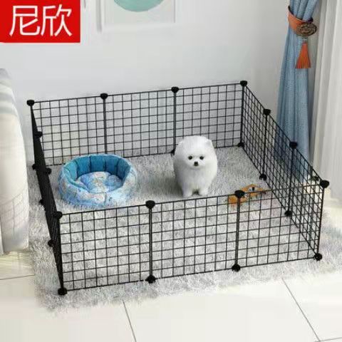 狗笼子小型犬室内家用隔离护栏兔猫别墅狗栅栏宠物围栏狗窝宠物笼