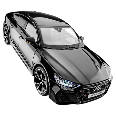 奥迪rs7模型车合金大号玩具车遥控真1比18汽车模型男孩摆件礼物