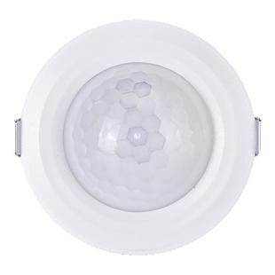 开孔45mm人体感应开关家用220V迷你型嵌入式红外线灯带人体感应器