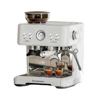 诗派索双泵双锅炉家商两用咖啡机