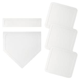 橡胶棒球垒球训练垒垫五件套垒包防水防滑垒片本垒板投手板垒球垫