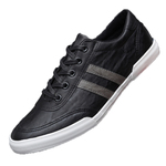 春天2025新款男鞋潮流皮鞋低帮板鞋防水百搭商务休闲夏季透气软皮