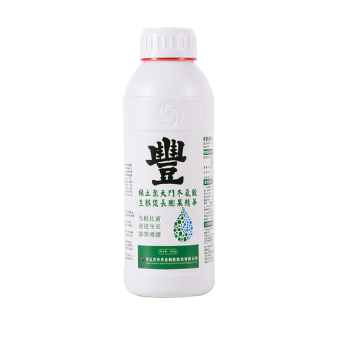 一喷绿稀土聚天门冬氨酸果树氨基酸叶面肥水溶肥锌硼钾钙镁铁微肥