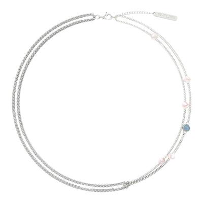 闪钻巴洛克珍珠PEARLONA锁骨链