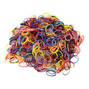 头绳女橡皮筋女扎头高弹力一次性大人耐用加厚黑色发绳儿童不伤发