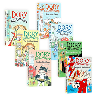 多莉幻想曲1-7册全套 英文原版章节桥梁书 Dory Fantasmagory 幽默校园成长故事美国图书馆协会最佳童书儿童课外阅读初级章节小说