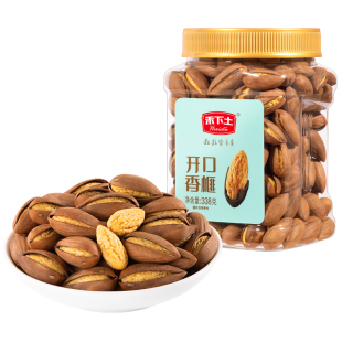 【禾下土】新货开口香榧子338g香榧干果绍兴嵊州特产罐装坚果零食
