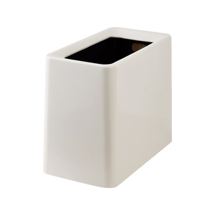 夹缝垃圾桶家用轻奢厨房长方形大容量垃圾篓客厅卫生间无盖纸篓桶