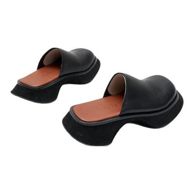 PROENZA SCHOULER 春夏款女士复古厚底穆勒鞋凉鞋银泰百货 301596