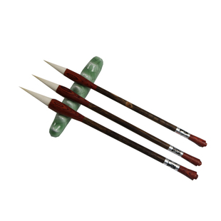 光祖堂纯羊毫毛笔湖笔大楷中楷小楷书法行书长锋初学者羊毫笔湖笔