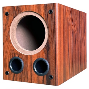 6.5寸低音炮空箱体木质无源重低音喇叭全频改装DIY音响音箱外壳