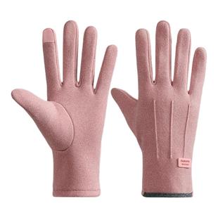 手套女秋冬季防风加绒保暖触屏防水防寒户外电动车骑行用防滑男款