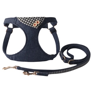 狗狗牵引绳背心式遛狗绳狗绳子调节小型犬胸背带泰迪可爱宠物用品