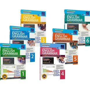 【自营】SAP Learning English Grammar Workbook 1-6年级 学习系列小学语法6册练习册 7-12岁 新加坡教辅 英文原版进口图书