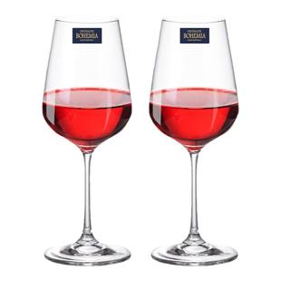 Bohemia捷克进口水晶玻璃红酒杯套装轻奢高档家用葡萄酒杯高脚杯